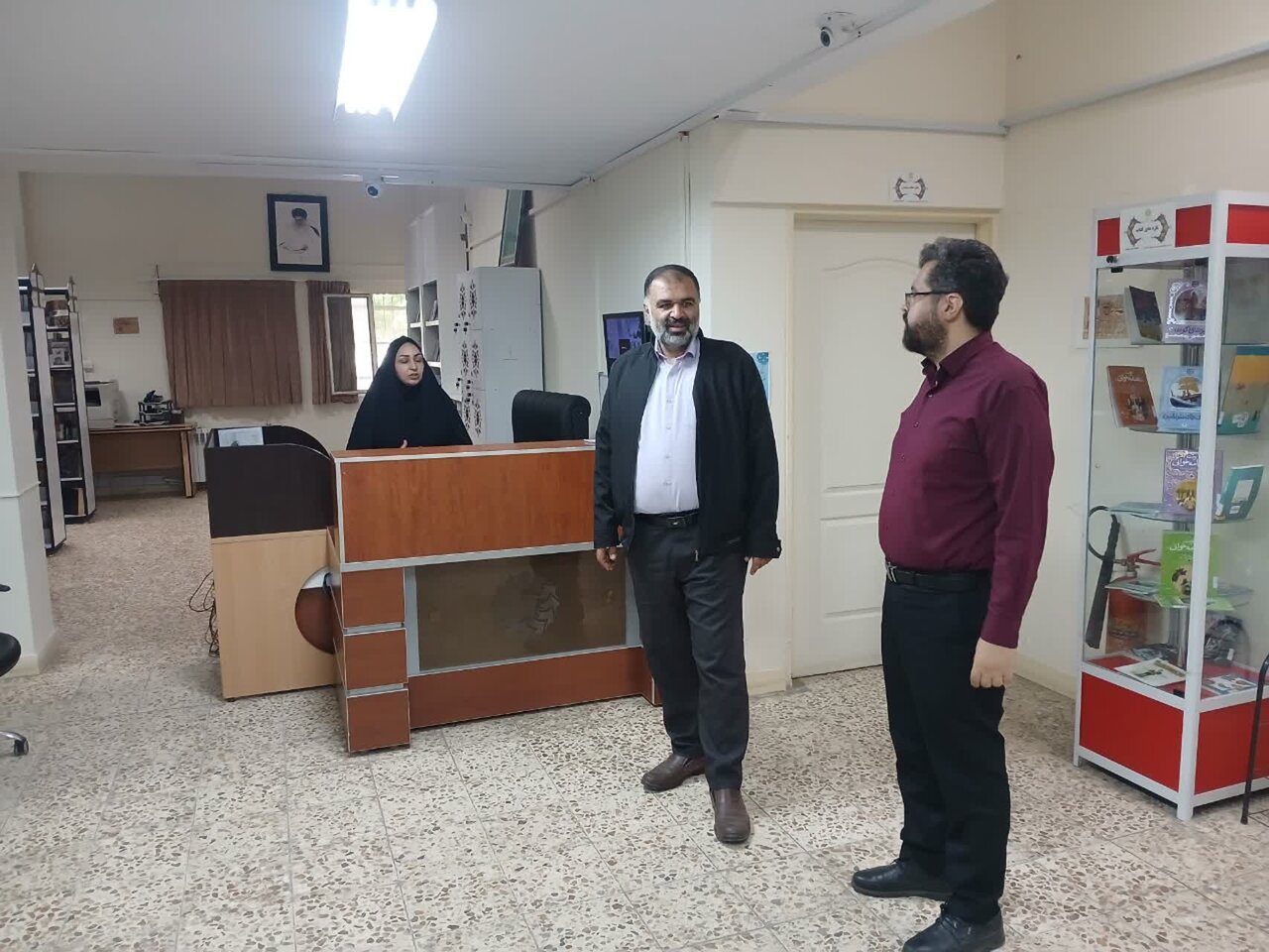 مدیرکل کتابخانههایعمومی استان البرز از کتابخانههای شهرستان اشتهارد بازدید کرد