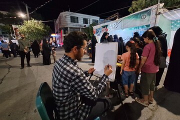 تداوم حضور غرفه کتابخانه‌ ایران در یکصدمین شب تجمعات ضدصهیونیستی