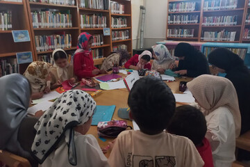 رنگ و بوی علوی در کتابخانه حضرت سیدالشهدا(ع)