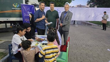 کتابخانه سیار قزوین