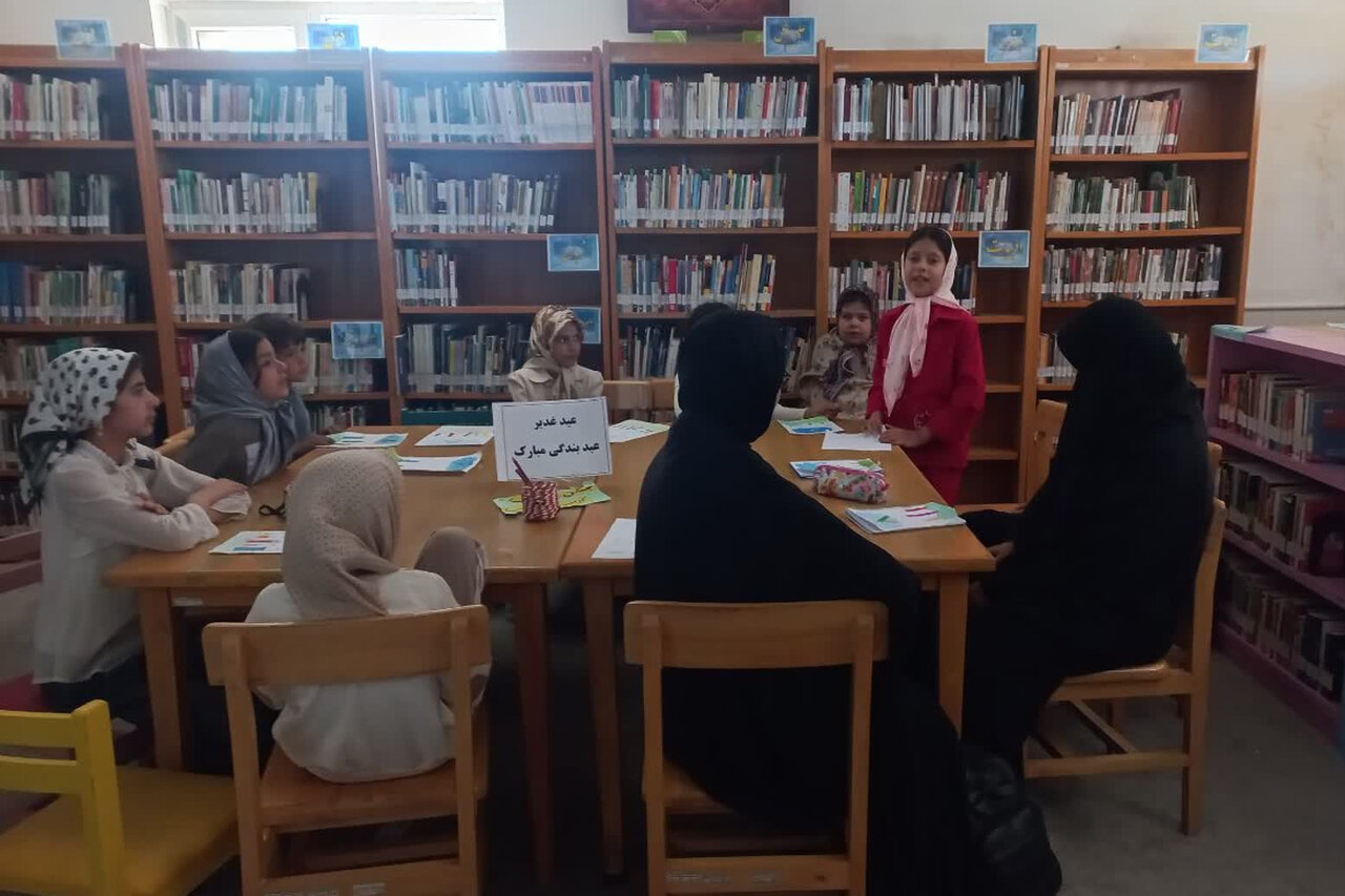رنگ و بوی علوی در کتابخانه حضرت سیدالشهدا(ع) روستای کردیجان