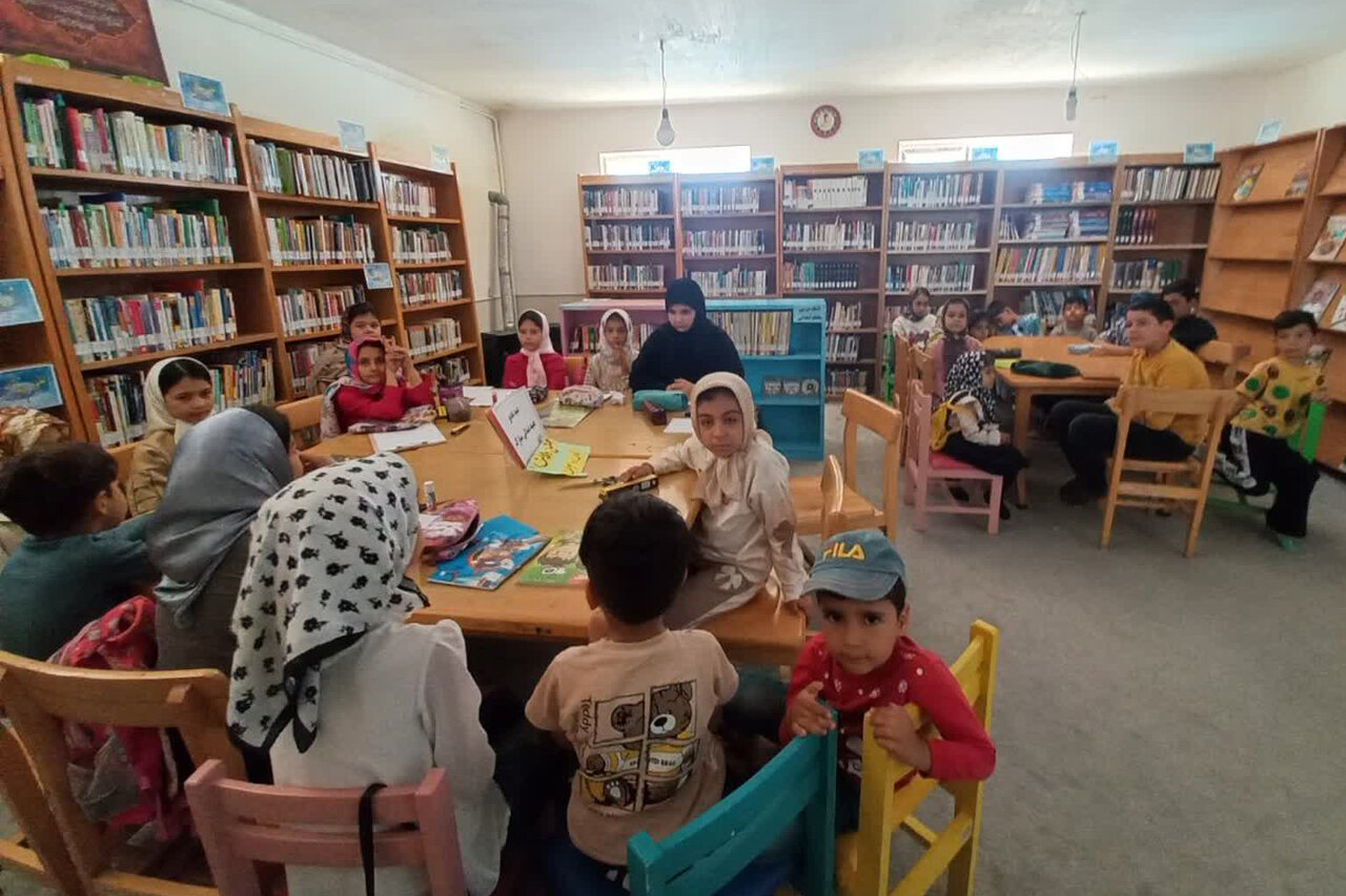 رنگ و بوی علوی در کتابخانه حضرت سیدالشهدا(ع) روستای کردیجان