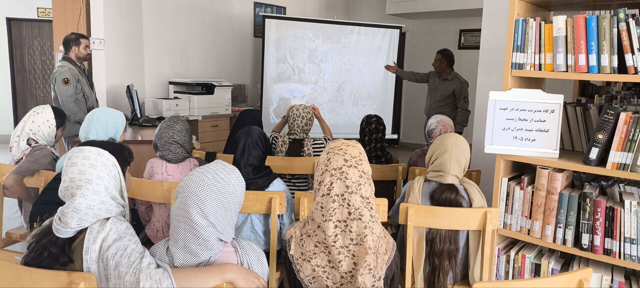 کارگاه آموزشی «ساکنان هوشمند زمین» برای نوجوانان درق برگزار شد