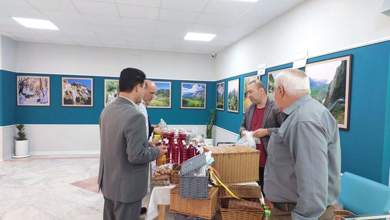 نمایشگاه هنرهایدستی «اهالی کتاب» به میزبانی کتابخانه آیت الله ملک حسینی یاسوج برگزار شد