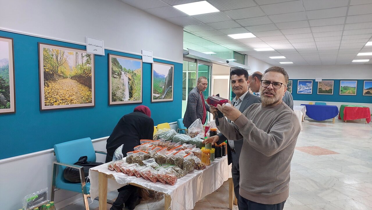 نمایشگاه هنرهایدستی «اهالی کتاب» به میزبانی کتابخانه آیت الله ملک حسینی یاسوج برگزار شد