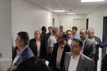 بازدید استاندار مرکزی از روند اجرایی پروژه کتابخانه مرکزی استان