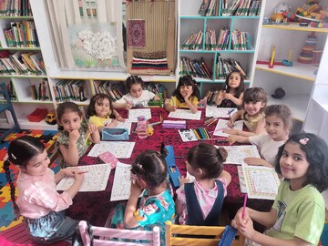 حال و هوای کتابخوانی و آموزشی در کتابخانه های پردیس