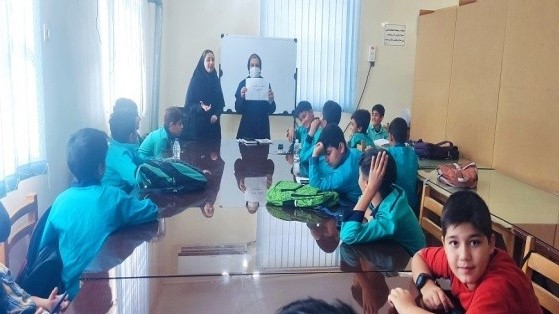 آموزش تاب‌آوری در برابر بحران جنگ برای دانش‌آموزان دودانگه برگزار شد