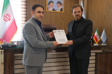 دیدار مدیرکل کتابخانه های عمومی استان اردبیل با رییس سازمان قضایی نیروهای مسلح استان