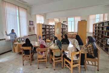 کتابخانه شهدای روستای معصومیه اراک،