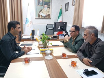 دیدار با رئیس سازمان فرهنگی شهرداری