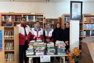 ۴۰۰ جلد کتاب به کتابخانه‌های شهرستان ترکمن اهدا شد
