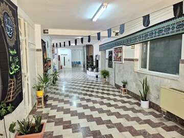 فضاسازی اداره کل و کتابخانه های عمومی کردستان به مناسبت ماه محرم