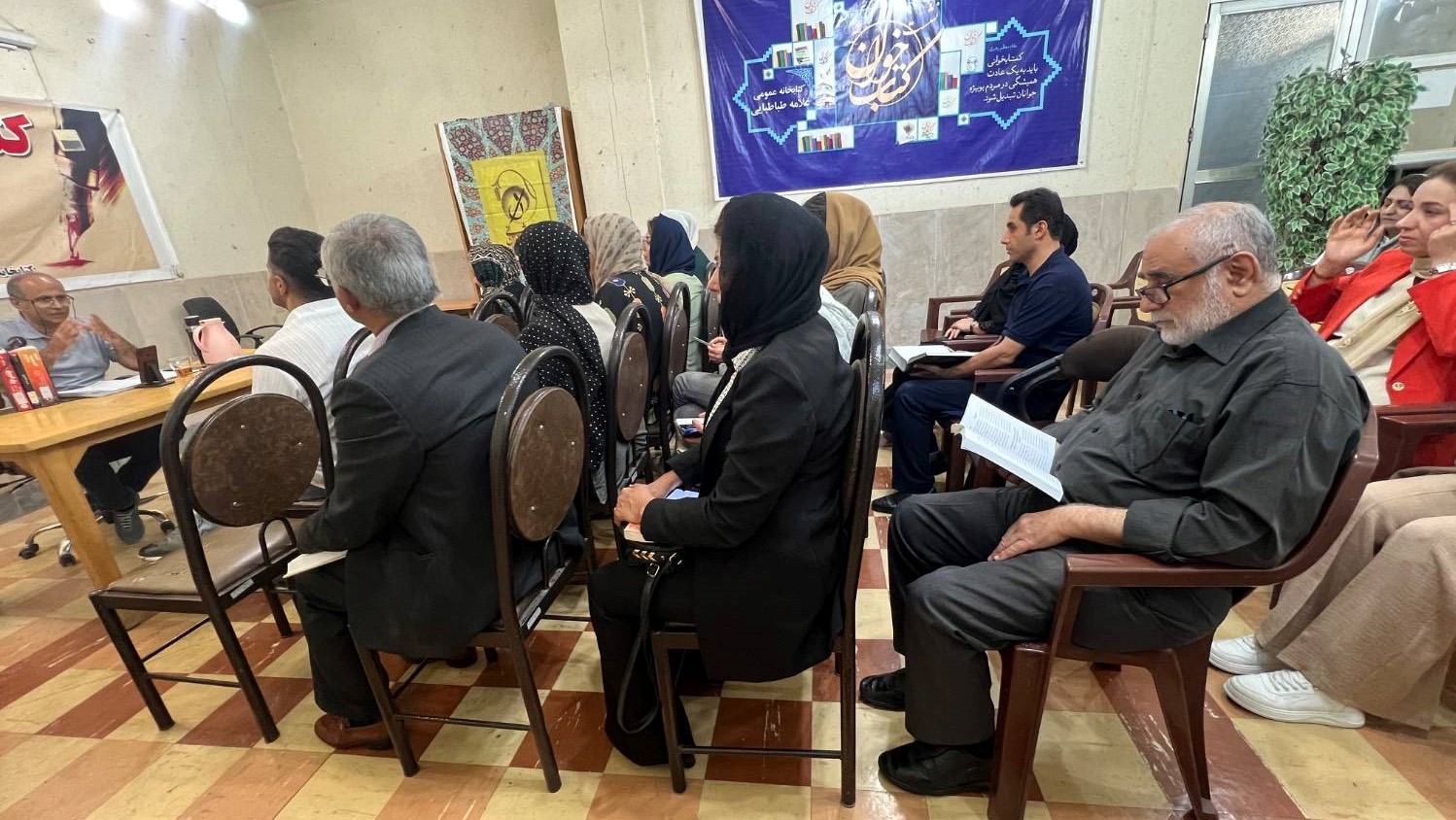 برگزاری نشست تخصصی «مثنوی‌خوانی» در کتابخانه علامه طباطبایی بهبهان