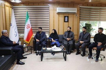 دیدار با فرماندار رشت