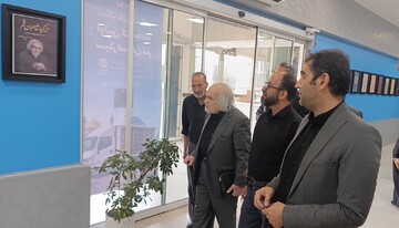 افتتاحیه نمایشگاه استاد مجاهدی