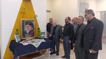 افتتاحیه نمایشگاه استاد مجاهدی