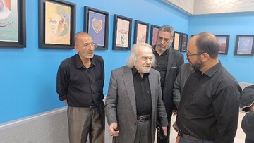 افتتاحیه نمایشگاه استاد مجاهدی