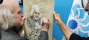 افتتاحیه نمایشگاه استاد مجاهدی