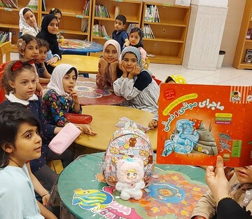 کلاس آموزشی کتابخانه علی بن موسی الرضا قم