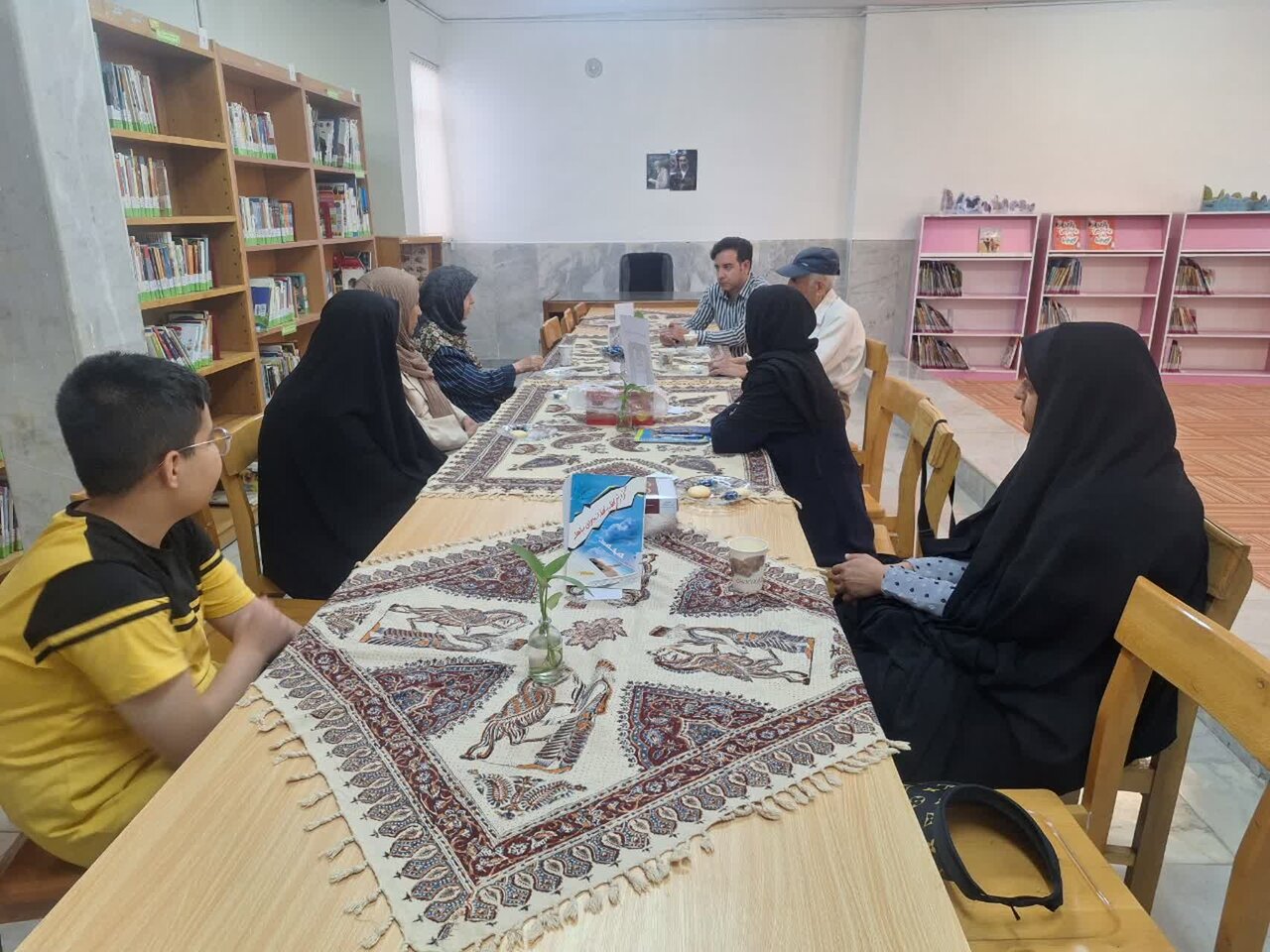 برگزاری نشست هم‌اندیشی با هدف جذب مشارکت دستگاه‌های فرهنگی در کتابخانه شهدا گلپایگان