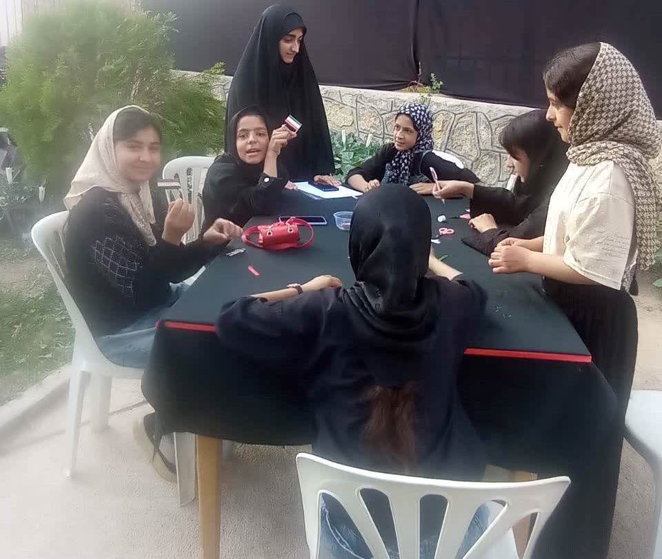 برگزاری موکب فرهنگی «نوگلان دروار» با محوریت یادبود شهید ماکان نصیری