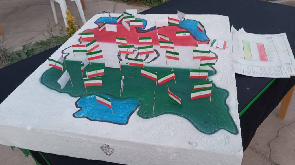 برگزاری موکب فرهنگی «نوگلان دروار» با محوریت یادبود شهید ماکان نصیری