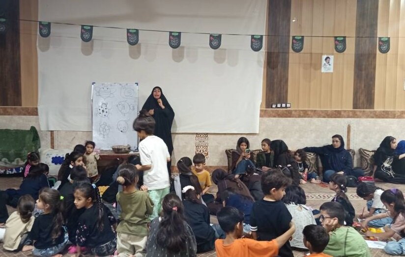 گزارشی از اجرای «منبر کتاب» کتابخانه عمومی باقرالعلوم (ع) روستای شیخ عامر شهرستان لامرد