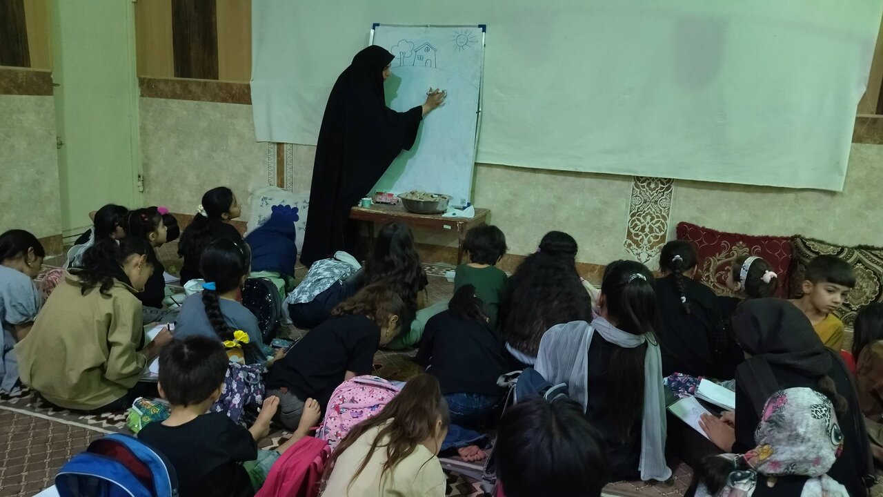 گزارشی از اجرای «منبر کتاب» کتابخانه عمومی باقرالعلوم (ع) روستای شیخ عامر شهرستان لامرد