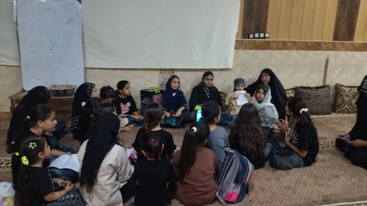 گزارشی از اجرای «منبر کتاب» کتابخانه عمومی باقرالعلوم (ع) روستای شیخ عامر شهرستان لامرد