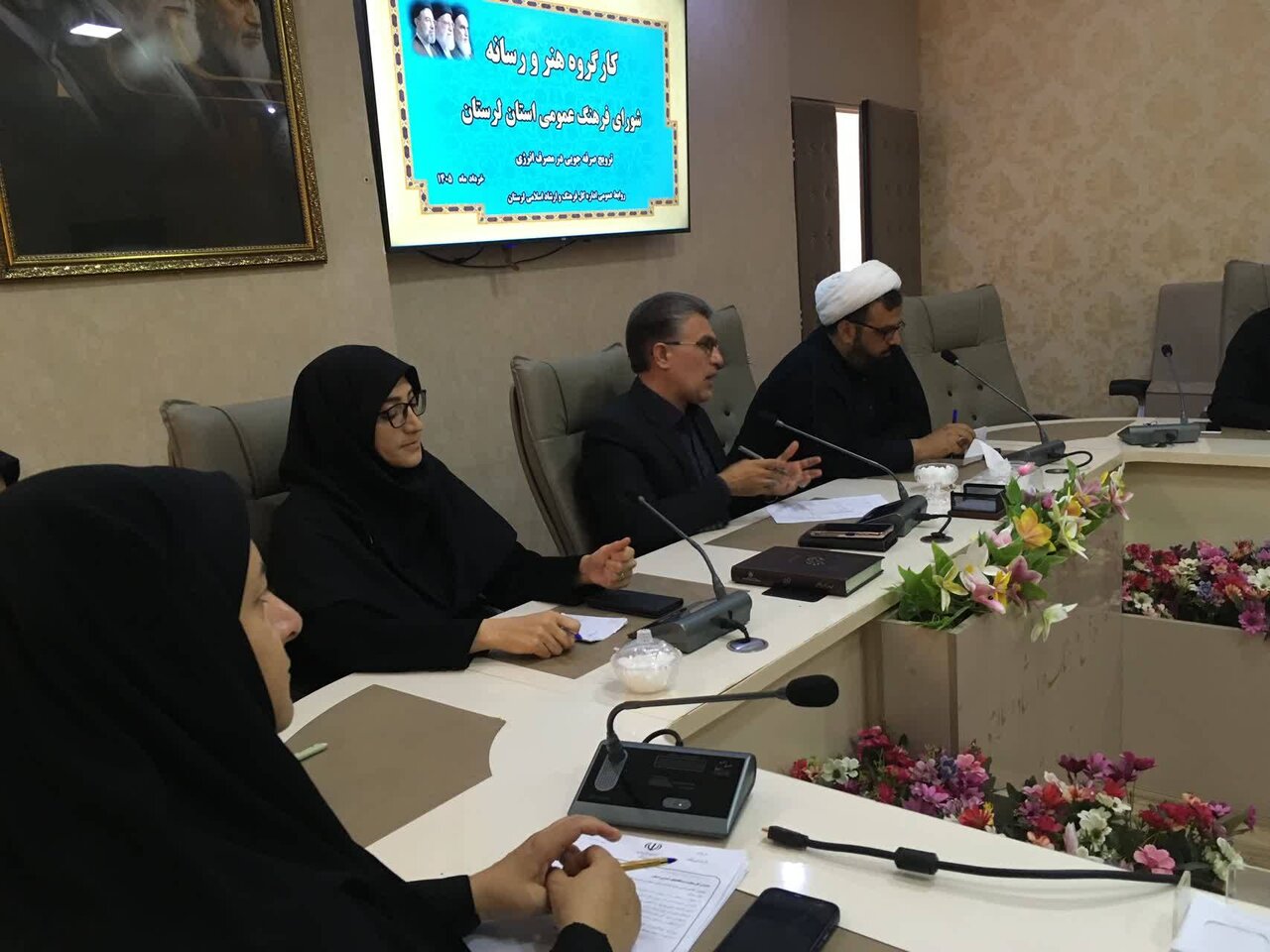 برگزاری جلسه کارگروه هنر و رسانه شورای فرهنگ عمومی لرستان با موضوع مدیریت مصرف انرژی