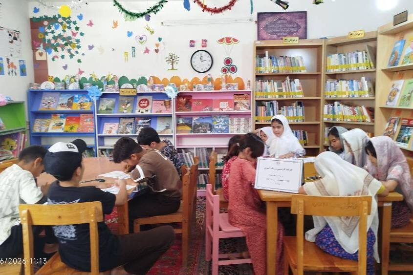 ویژه برنامه‌های فرهنگی در کتابخانه عمومی حکمت کلاله برگزار شد