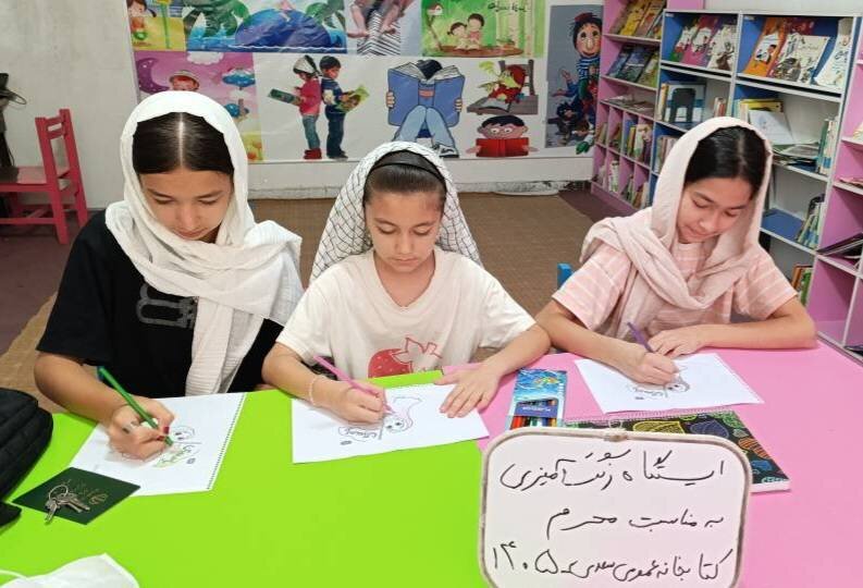 فرهنگ عاشورا در کتابخانه‌های عمومی شهرستان ترکمن ترویج شد