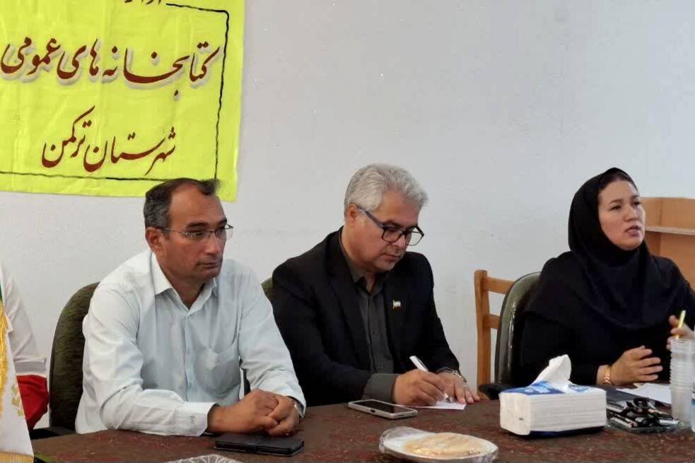۶ مدرسه شهرستان ترکمن برای ایجاد فضاهای مطالعاتی تجهیز می‌شوند