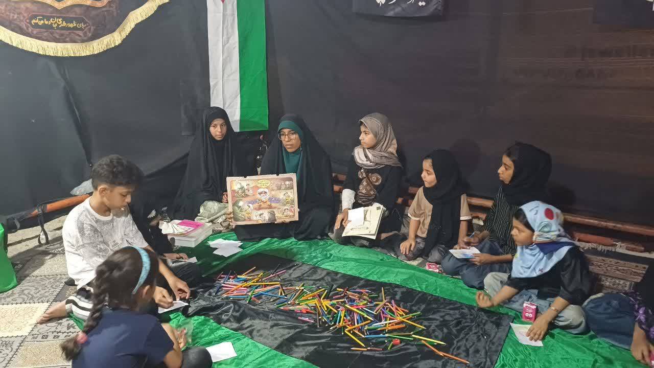 از نخل و خیمه تا نشست‌های بصیرتی؛ کتابخانه‌های هرمزگان در سوگ سیدالشهدا(ع)