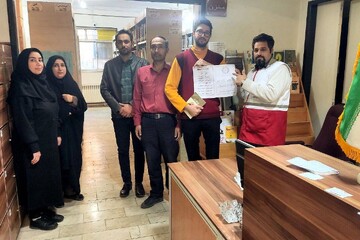 هم‌نوایی کتابخانه‌های عمومی شهرستان چناران با فرهنگ عاشورا؛ مشارکت در پویش اهدای خون