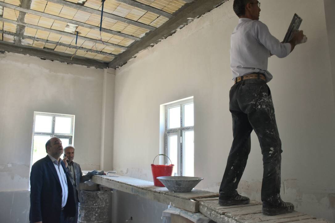 کتابخانه عمومی روستای دیزج‌مدار اسکو با ۹۰ درصد پیشرفت فیزیکی در آستانه بهره‌برداری