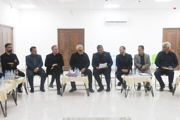 جلسه کتابخانه مرکزی لارستان