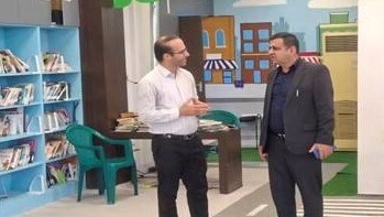 بازدید شهردار از کتابخانه علیجان امامی گتوند
