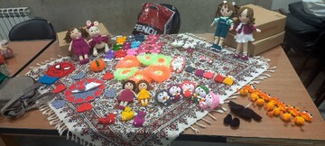 نمایشگاه «هُنرهای دستیِ اهالیِ کتاب» در کتابخانه علامه قطب الدین رازی ورامین