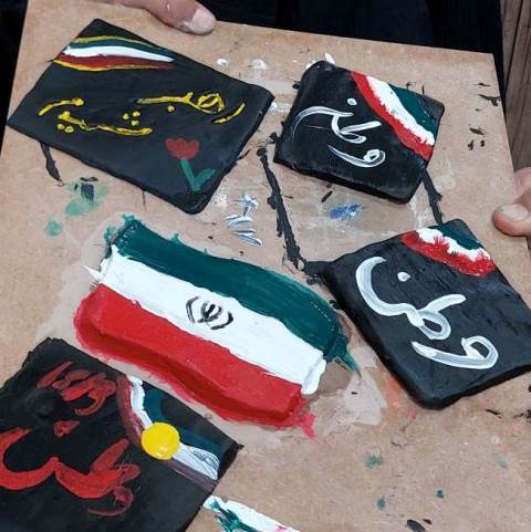 ویژه‌برنامه «در خیمه حسینیم؛ خون‌خواه و جان‌فداییم» در کتابخانه شیخ محمود مزدقانی مؤمن‌آباد برگزار شد