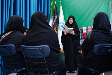 موکب «باید برخاست» نهاد کتابخانه‌های عمومی کشور در مراسم وداع و بدرقه رهبر شهید