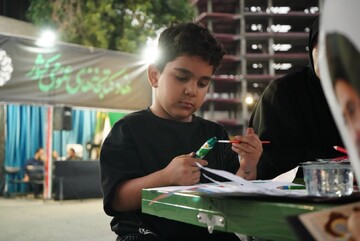 موکب نهاد کتابخانه‌های عمومی کشور در مراسم وداع و بدرقه رهبر شهید