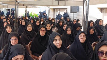 موکب نهاد کتابخانه‌های عمومی کشور در مراسم وداع و بدرقه رهبر شهید