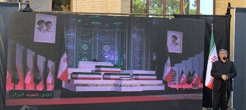 موکب نهاد کتابخانه‌های عمومی کشور در مراسم وداع و بدرقه رهبر شهید