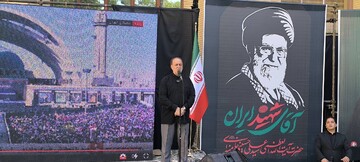 موکب نهاد کتابخانه‌های عمومی کشور در مراسم وداع و بدرقه رهبر شهید