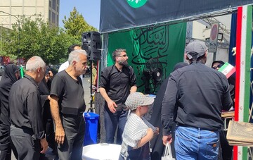 موکب نهاد کتابخانه‌های عمومی کشور در مراسم وداع و بدرقه رهبر شهید
