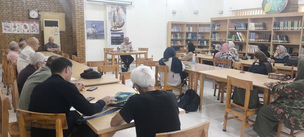 محفل ادبی «صائب نازک‌سخن» در کتابخانه شهید رجایی اهواز برگزار شد