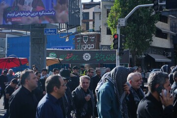 موکب نهاد کتابخانه‌های عمومی کشور در مراسم وداع و بدرقه رهبر شهید