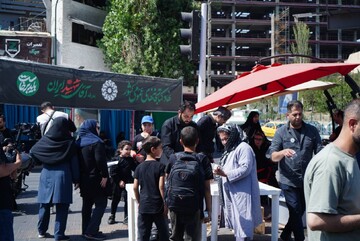 موکب نهاد کتابخانه‌های عمومی کشور در مراسم وداع و بدرقه رهبر شهید
